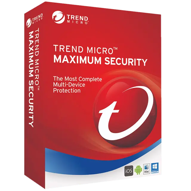 Trend Micro Maximum Security 3 PC 1 Jahr