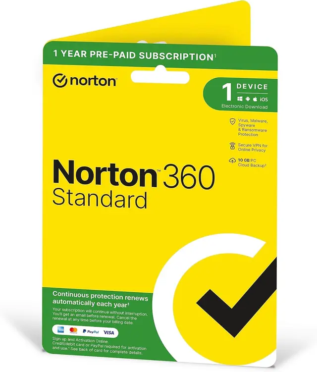 Norton SUB 360 Standard 1 Device 1 Year